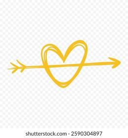 Doodle Hearts hand drawn love hearts Vector illustration