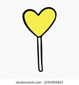 Doodle Hearts hand drawn love hearts Vector illustration