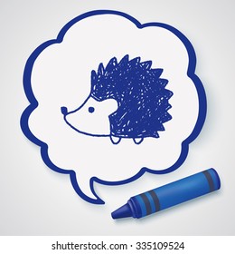 Doodle Hedgehog