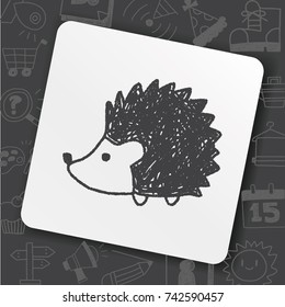 Doodle Hedgehog