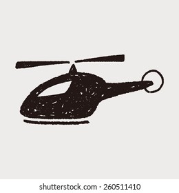 doodle helicopter