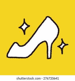 doodle High-heeled shoes