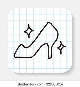doodle High-heeled shoes