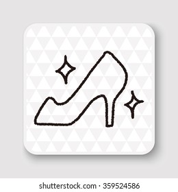 doodle High-heeled shoes