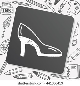 Doodle High-heeled shoes