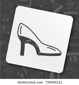 Doodle High-heeled shoes