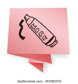 doodle highlighter pen