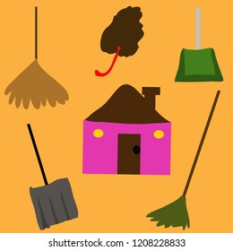 doodle Home cleaning simple style