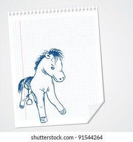 Doodle Horse