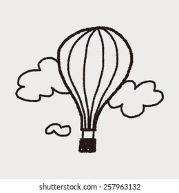 Doodle Hot Air Balloon