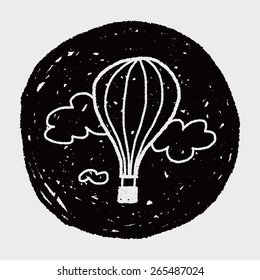 doodle hot air balloon