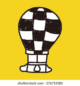 Doodle Hot Air Balloon