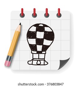 Doodle Hot Air Balloon