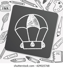 doodle hot air balloon