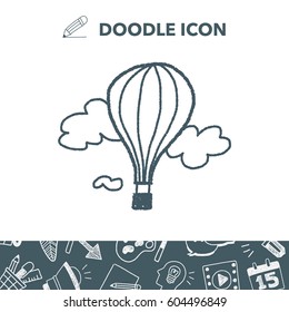 doodle hot air balloon