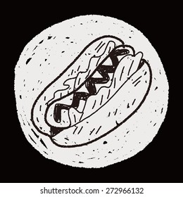 Doodle Hot Dog
