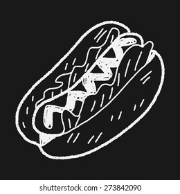 Doodle Hot Dog