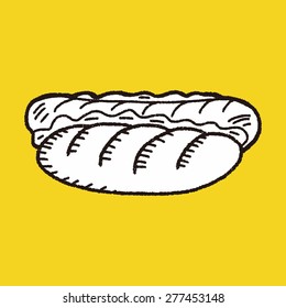 Doodle Hot Dog