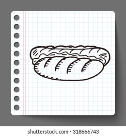 Doodle Hot Dog