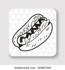 Doodle Hot Dog