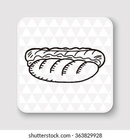 Doodle Hot Dog