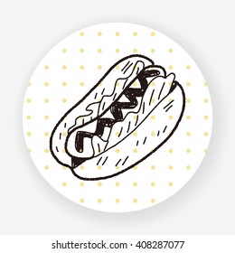 Doodle Hot Dog