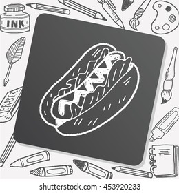Doodle Hot Dog