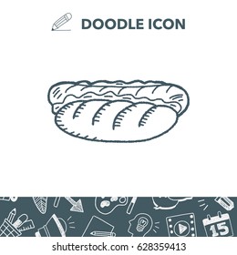 Doodle Hot Dog