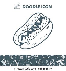 Doodle Hot Dog