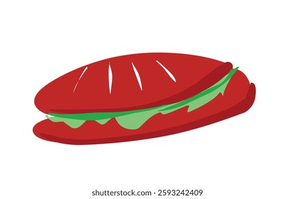 doodle hot dog cartoon illustration