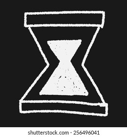 doodle hourglass
