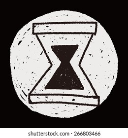 doodle hourglass