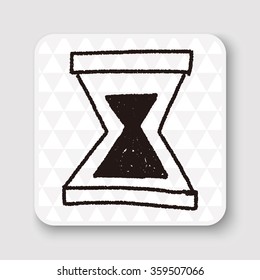 doodle hourglass