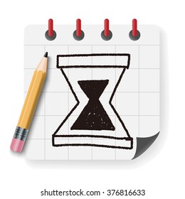 doodle hourglass