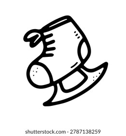 Doodle ice skate and