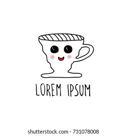 doodle icon. alternative coffee maker. device for brewing coffee