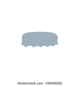 doodle icon. cap of beer. vector illustration