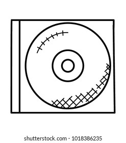 
Doodle icon design for a compact disc (CD) cover
