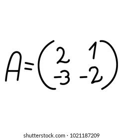 
Doodle icon equation. Calculus
