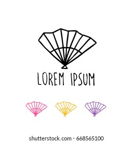 doodle icon. fan