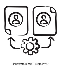 Icono de Doodle para la gestión de equipos