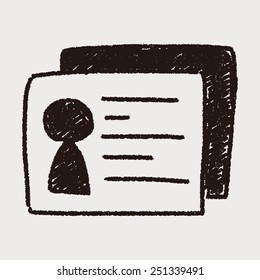doodle id card
