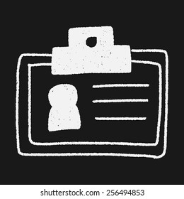 doodle id card