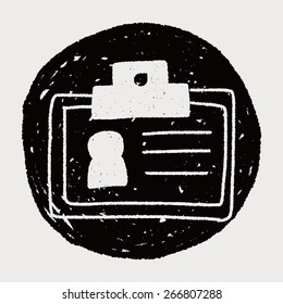 doodle id card