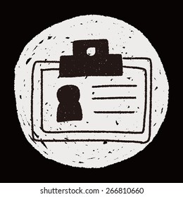 doodle id card