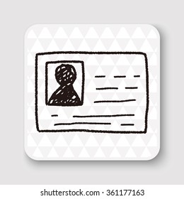 doodle id card
