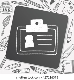 doodle id card