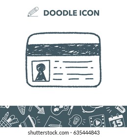 doodle id card