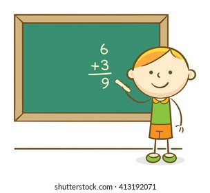 Kids solving maths Images, Stock Photos & Vectors | Shutterstock