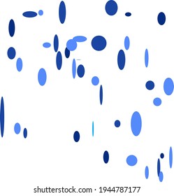 Doodle illustration circle vector on white background.